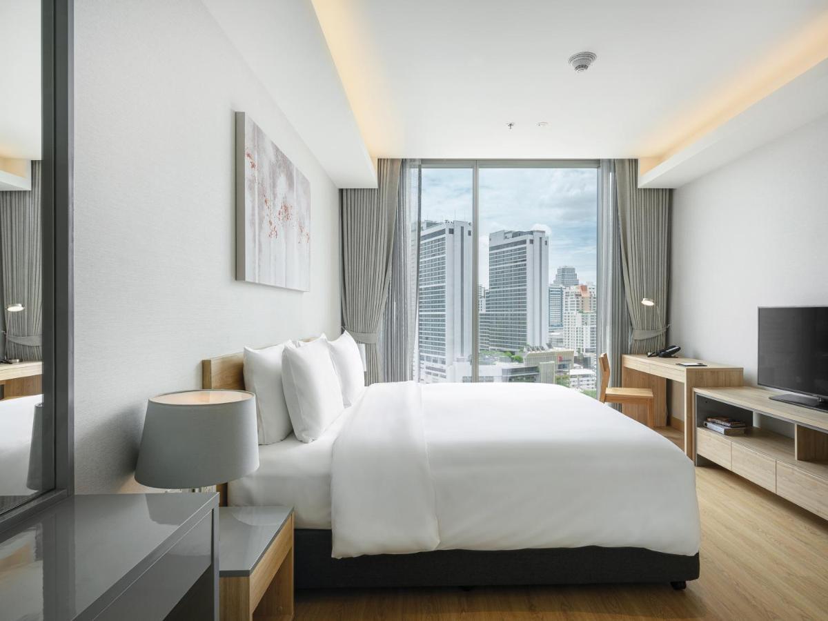 Oakwood Suites Μπανγκόκ Εξωτερικό φωτογραφία Bedroom