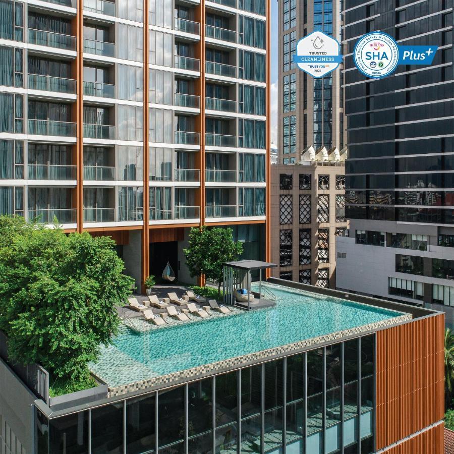 Oakwood Suites Μπανγκόκ Εξωτερικό φωτογραφία The rooftop pool